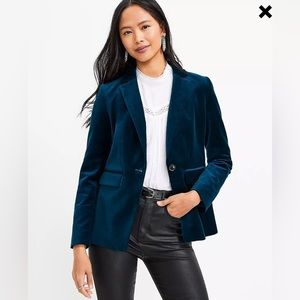 Loft Velvet Blazer size 6